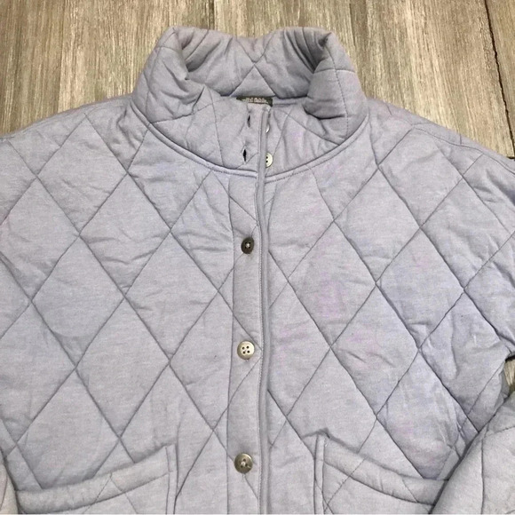 Wild Fable Women's Quilted Puffer Jacket Full‎ Zip Light Blue Size L - Picture 2 of 8